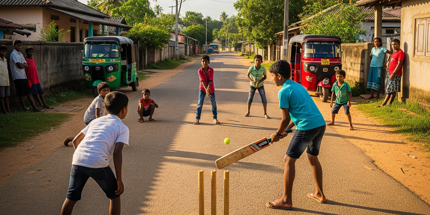 Kids Playing Cricket on the Road Where Streets Come Alive1400 X 700 8